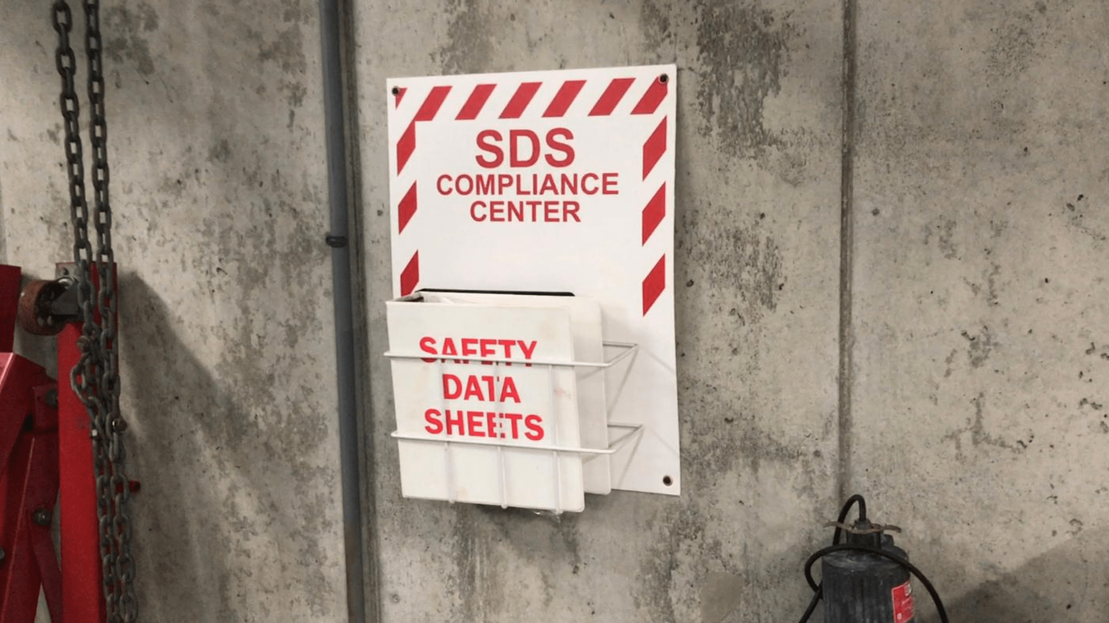 Safe Pool Chemical Storage